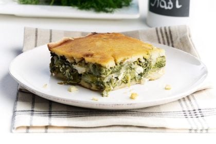 Μυρωδάτη σπανακόπιτα χωρίς φύλλο