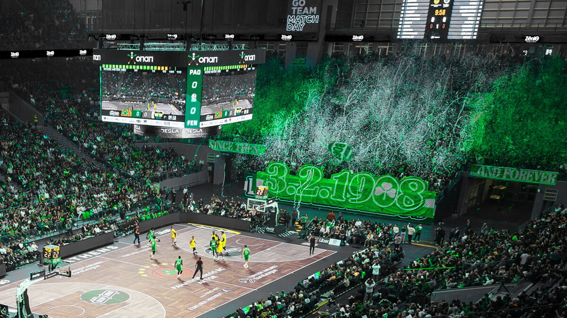 Παναθηναϊκός – Παρτιζάν: Οι πράσινοι ανακοίνωσαν sold out στην αναμέτρηση της Euroleague