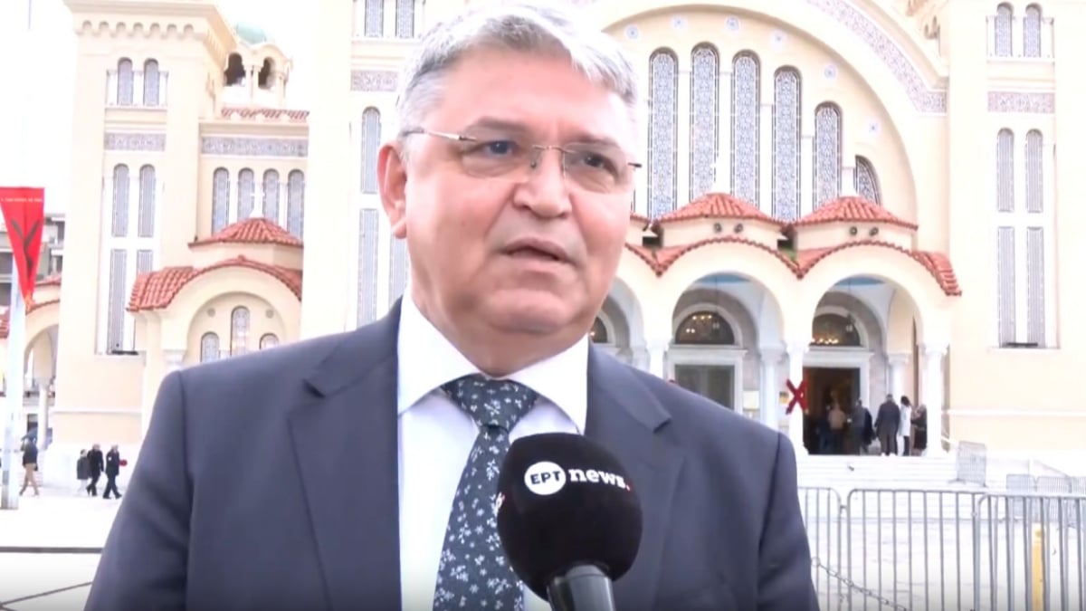 Στην Πάτρα ο Δημήτρης Νατσιός για τον εορτασμό του Αγίου Ανδρέα