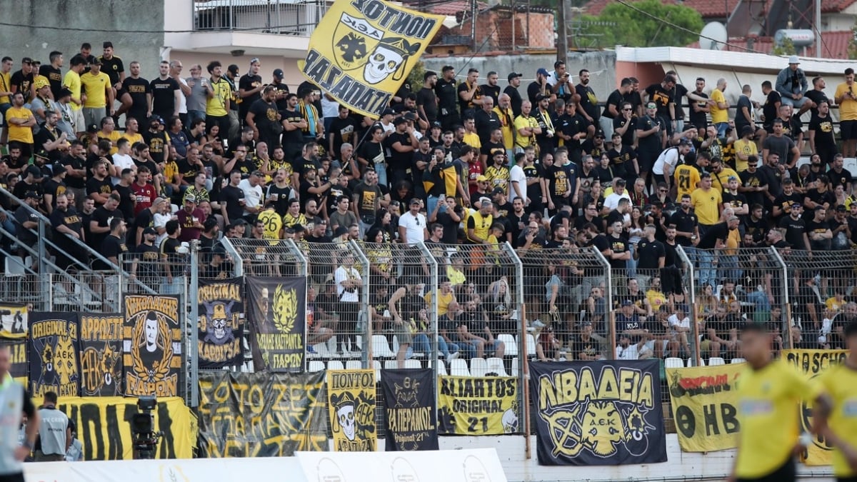 ΑΕΚ: Εξαντλήθηκαν τα εισιτήρια των «κιτρινόμαυρων» για το ματς στην έδρα της Φιορεντίνα