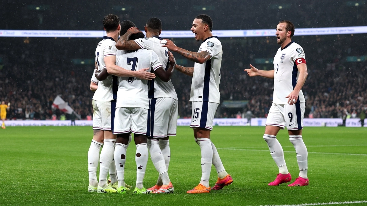 Το απόλυτο η Αγγλία, 2-0 την Αλβανία - Στα μπαράζ για μια θέση στο Μουντιάλ η Ουκρανία - Δείτε τα γκολ