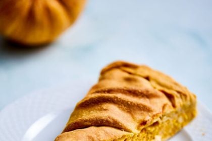 Κολοκυθόπιτα αλμυρή με ρύζι, από το Πήλιο