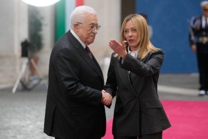 Συνάντηση Μελόνι - Αμπάς στη Ρώμη: Στο επίκεντρο η ανοικοδόμηση της Γάζας