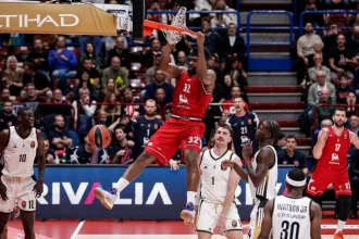 Αρμάνι - Βιλερμπάν 80-72: Μισή ομάδα αλλά αλύγιστη