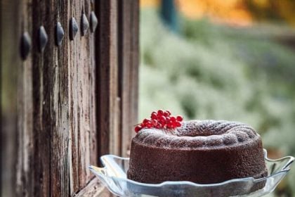 Κέικ κολοκύθας με ελαιόλαδο, μέλι και μπαχαρικά