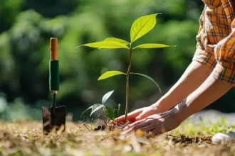 Δενδροφύτευση στο ιστορικό κοιμητήριο Καλαβρύτων  