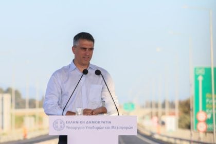Ο Υπουργός Υποδομών και Μεταφορών Χρίστος Δήμας τη Δευτέρα στην Πατρών - Πύργου