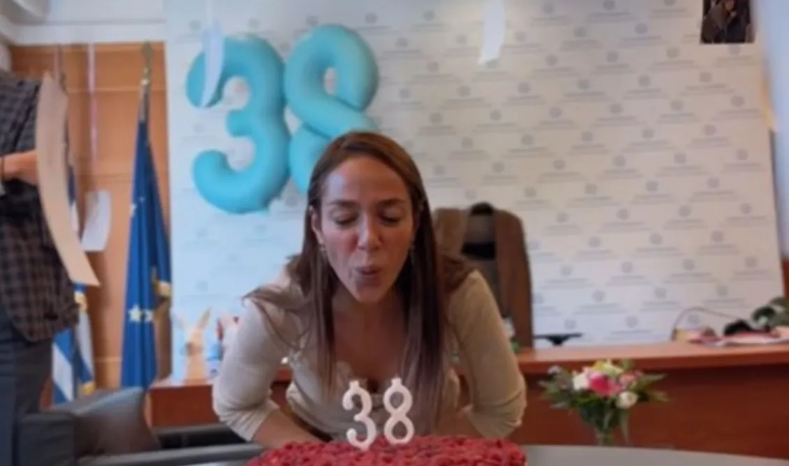 Η Δόμνα Μιχαηλίδου γιόρτασε τα γενέθλιά της: "38 λοιπόν, γεμάτα, τρυφερά, πυκνά και άκρως οικογενειακά"