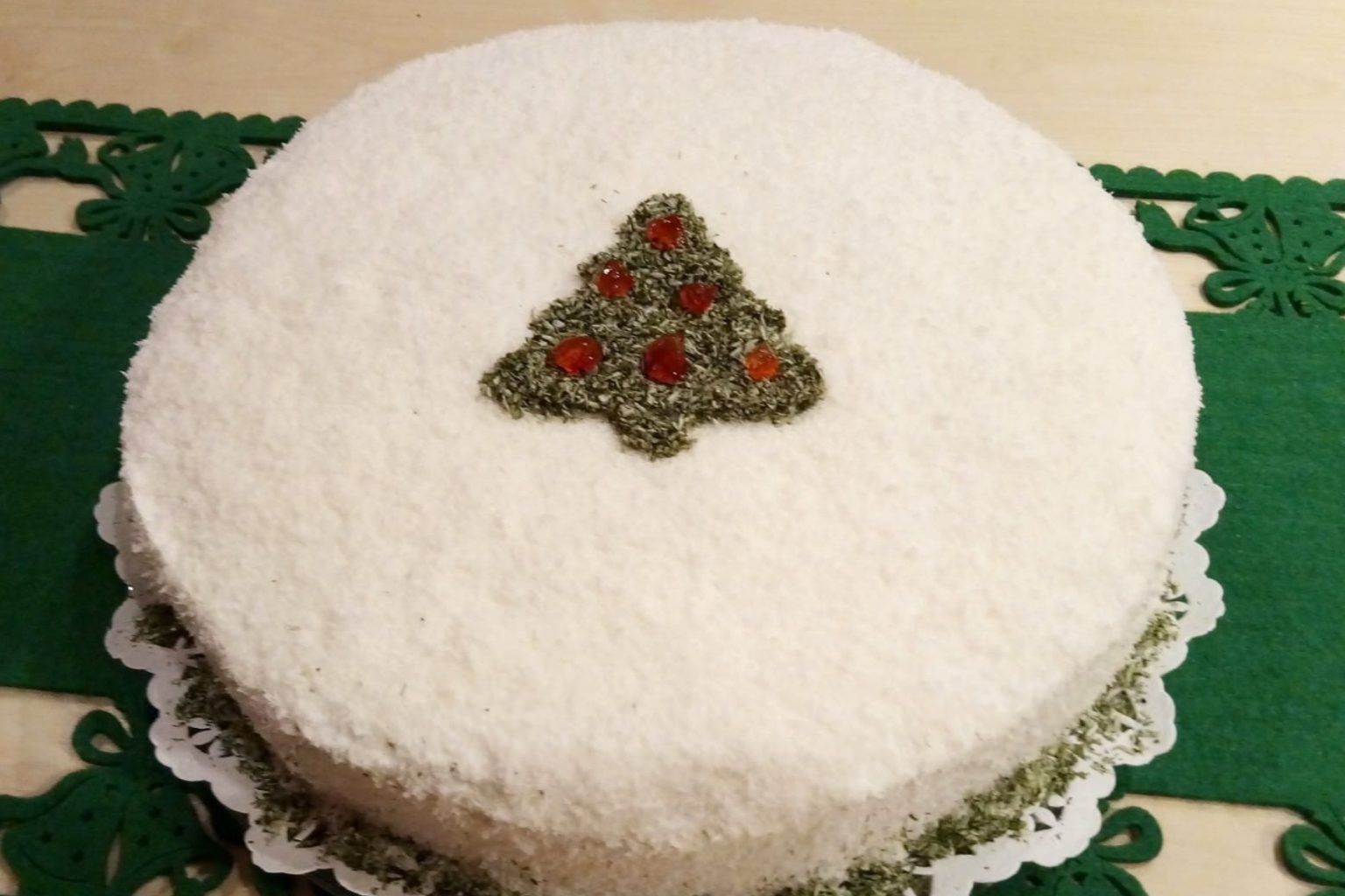 Κέικ με ινδοκάρυδο και σαντιγί