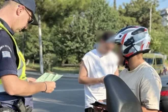 Δυτ. Ελλάδα: Έπεσαν ...βροχή τα πρόστιμα για μη χρήση κράνους