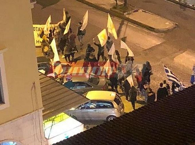 ΤΩΡΑ Πάτρα: Συγκέντρωση και πορεία των κυπρίων φοιτητών