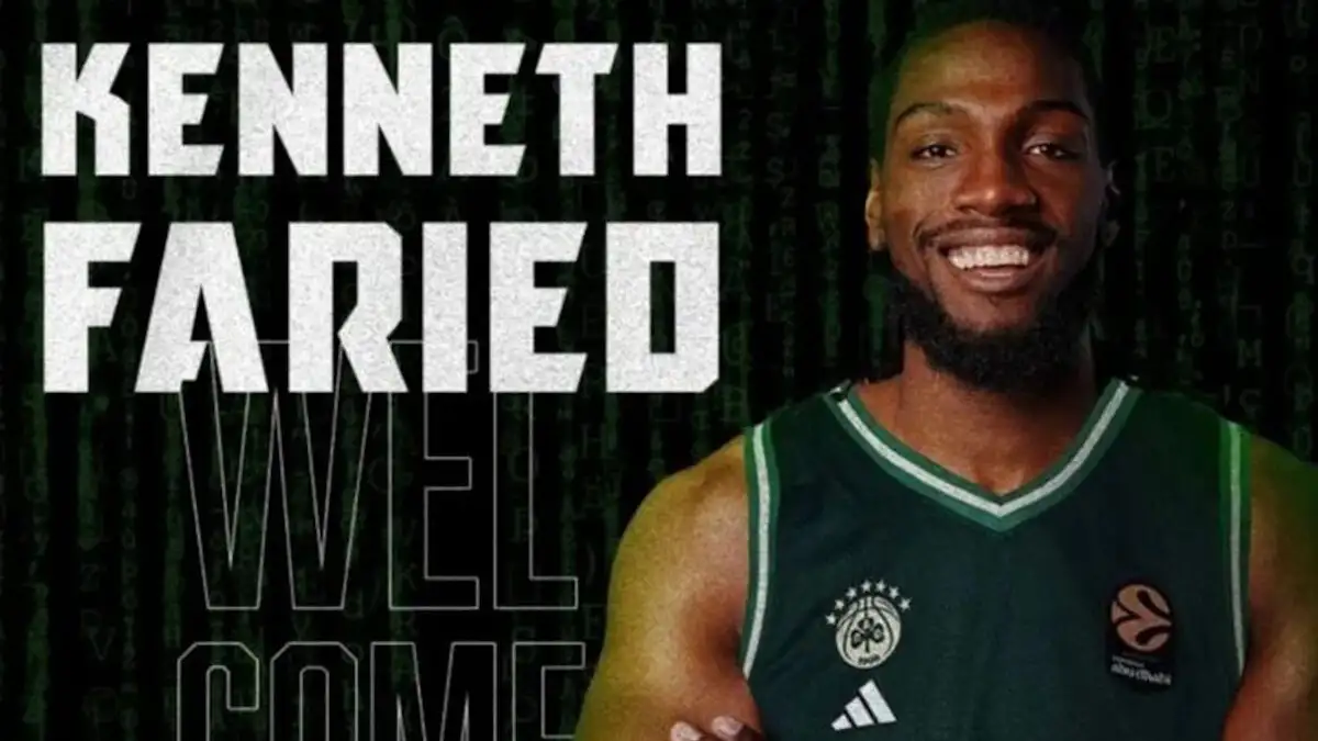 Ο Παναθηναϊκός ανακοίνωσε τον Κένεθ Φαρίντ με συμβόλαιο δύο μηνών