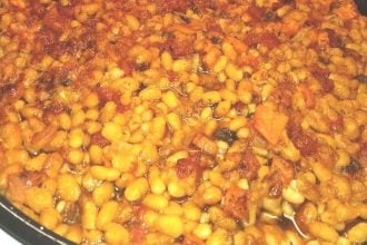 Φασολάδα στο ταψί