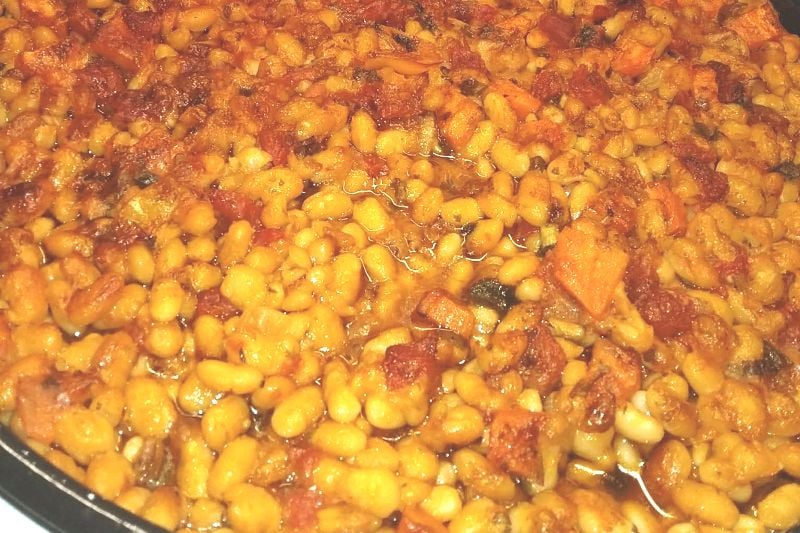 Φασολάδα στο ταψί