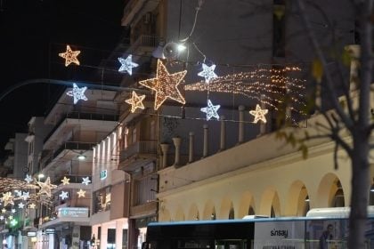Ανάβει αύριο βράδυ ο χριστουγεννιάτικος διάκοσμος της Πάτρας