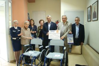 Ροταριανός Όμιλος: Ολοκληρώθηκε το πρόγραμμα Δωρεάς Νοσοκομειακού Εξοπλισμού σε Ιδρύματα της Πάτρας