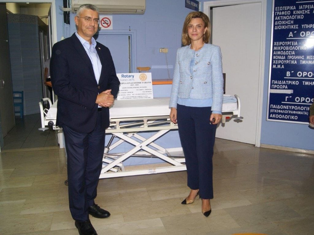 Ροταριανός Όμιλος: Ολοκληρώθηκε το πρόγραμμα Δωρεάς Νοσοκομειακού Εξοπλισμού σε Ιδρύματα της Πάτρας
