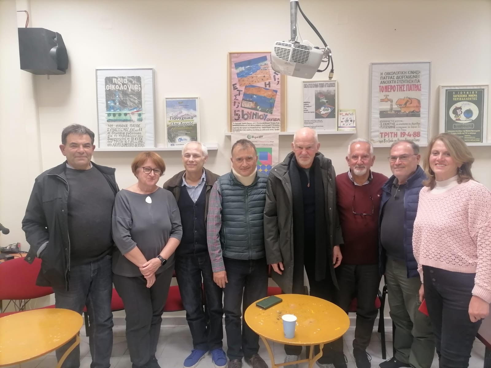 Συνάντηση Γιώργου Α. Παπανδρέου με εκπροσώπους της ΟΙΚΙΠΑ - Προστασία της Καλογριάς από παραχωρήσεις σε ιδιώτες