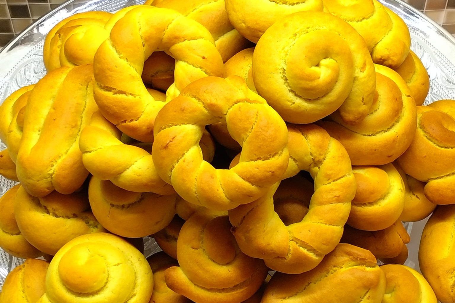 Κουλουράκια πορτοκαλιού με λάδι χωρίς αυγά