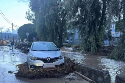 Λέσβος: «Μέσα σε λίγες ώρες έπεσε όσο βροχή πέφτει μέσα σε 4 Νοεμβρίους – 400 τόνοι νερού ανά στρέμμα»