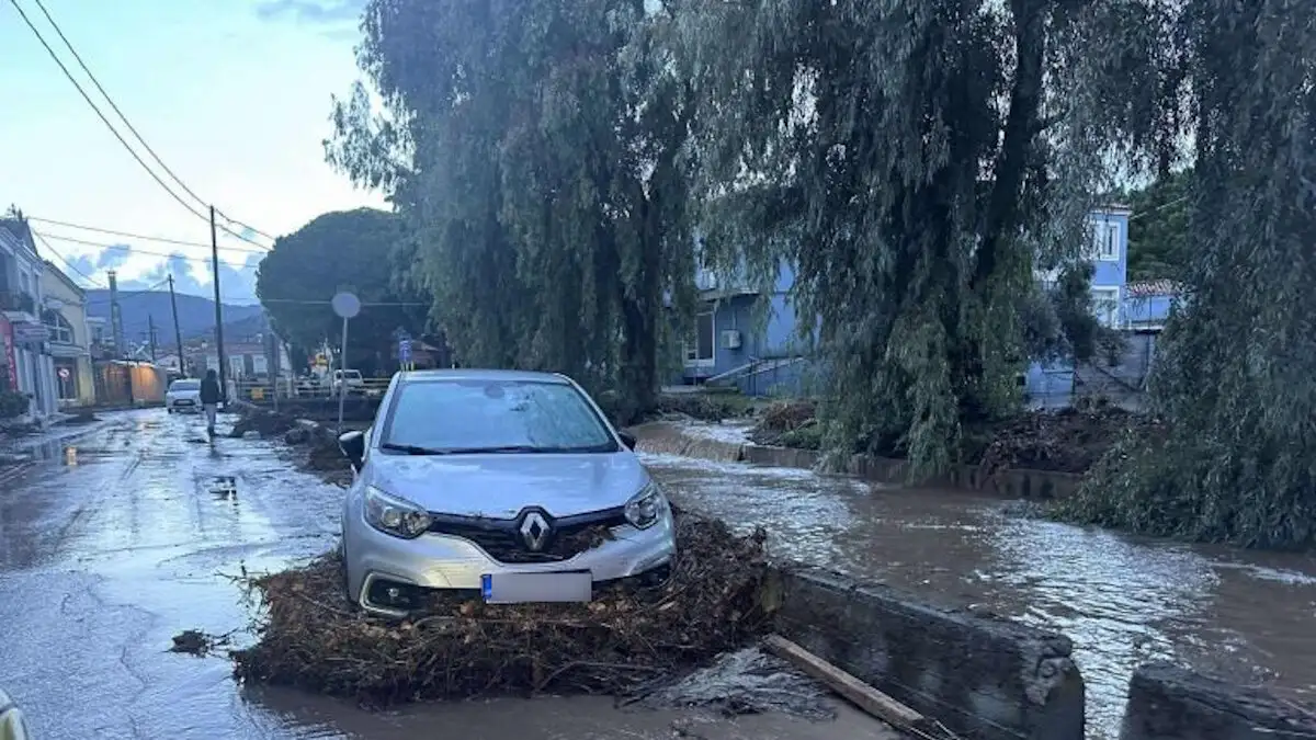 Λέσβος: «Μέσα σε λίγες ώρες έπεσε όσο βροχή πέφτει μέσα σε 4 Νοεμβρίους – 400 τόνοι νερού ανά στρέμμα»