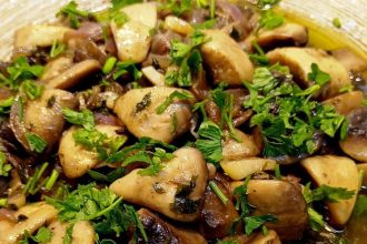 Μανιτάρια Πόρτο Μπέλο Σοτέ