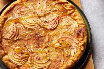 Μηλόπιτα χωρίς μίξερ