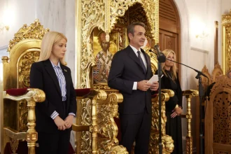 Ο Κυριάκος Μητσοτάκης στο 12ο ετήσιο μνημόσυνο του Γλαύκου Κληρίδη - «Υποκλίνομαι στην πολιτική του παρακαταθήκη»