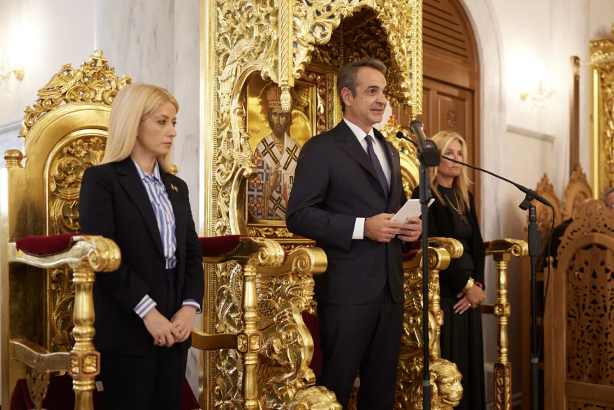 Ο Κυριάκος Μητσοτάκης στο 12ο ετήσιο μνημόσυνο του Γλαύκου Κληρίδη - «Υποκλίνομαι στην πολιτική του παρακαταθήκη»