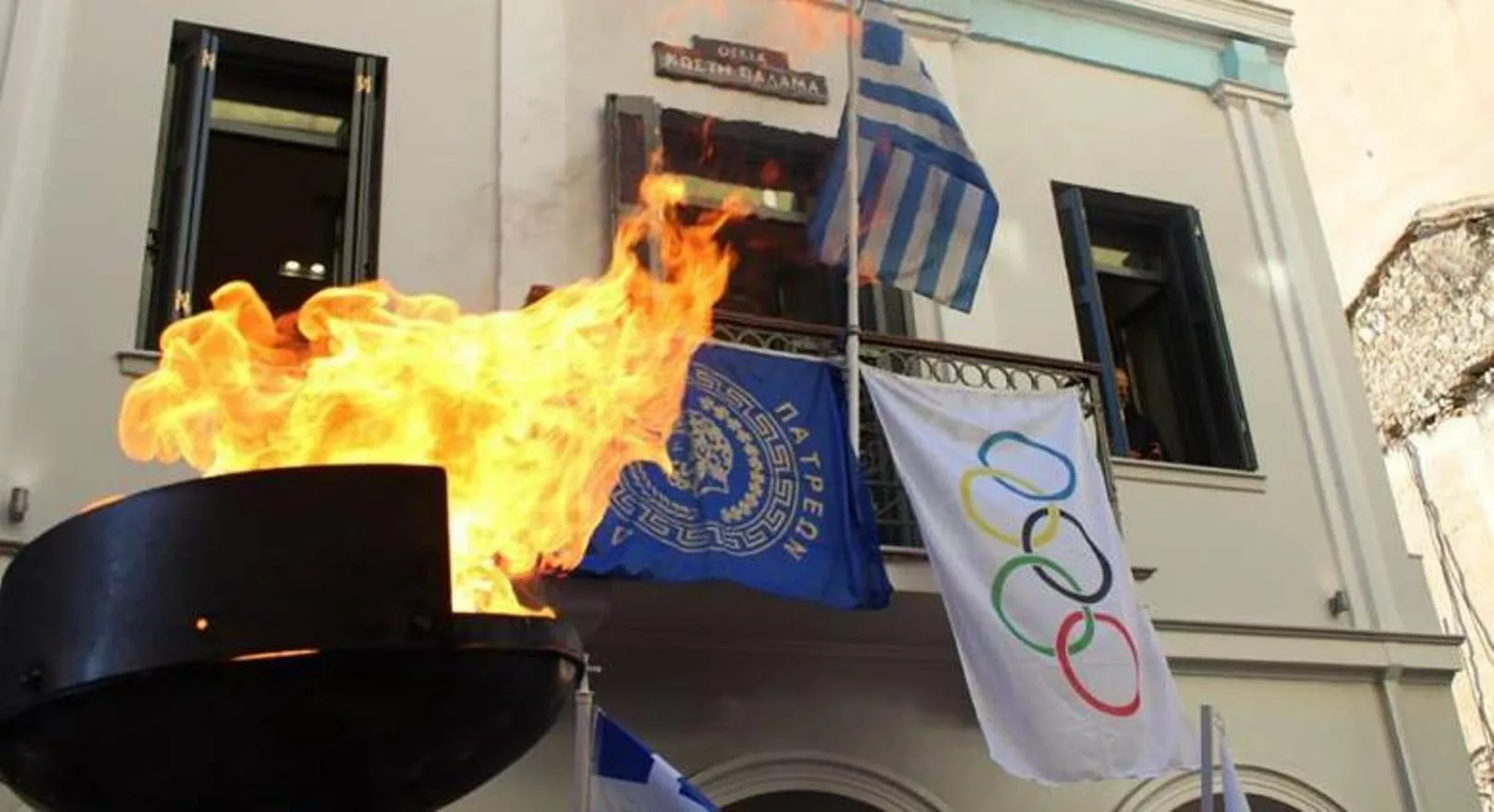 Η Πάτρα υποδέχεται την Ολυμπιακή Φλόγα, την Πέμπτη