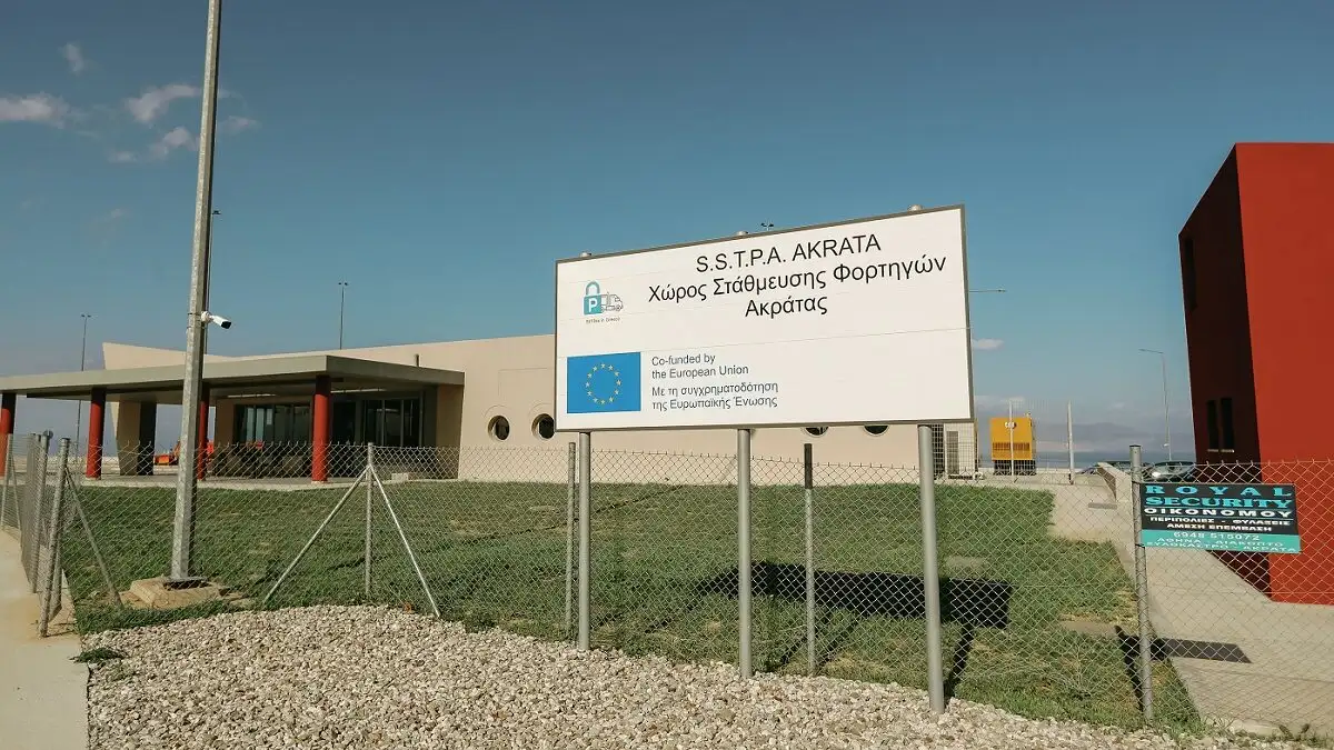 Ολυμπία Οδός: Σταθμός εξυπηρέτησης βαρέων οχημάτων στην Ακράτα - Εγκαίνια παρουσία Δήμα (ΒΙΝΤΕΟ)