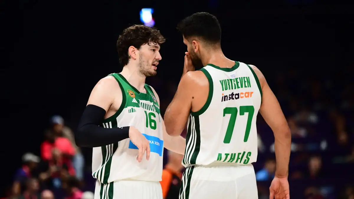 Παναθηναϊκός – Παρτιζάν: Χωρίς Οσμάν και Γιούρτσεβεν οι «πράσινοι»