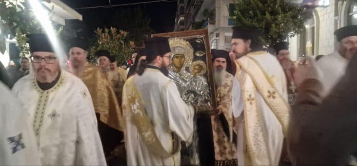 Στην Πάτρα η εικόνα της Παναγίας Εσφαγμένης (ΦΩΤΟ)