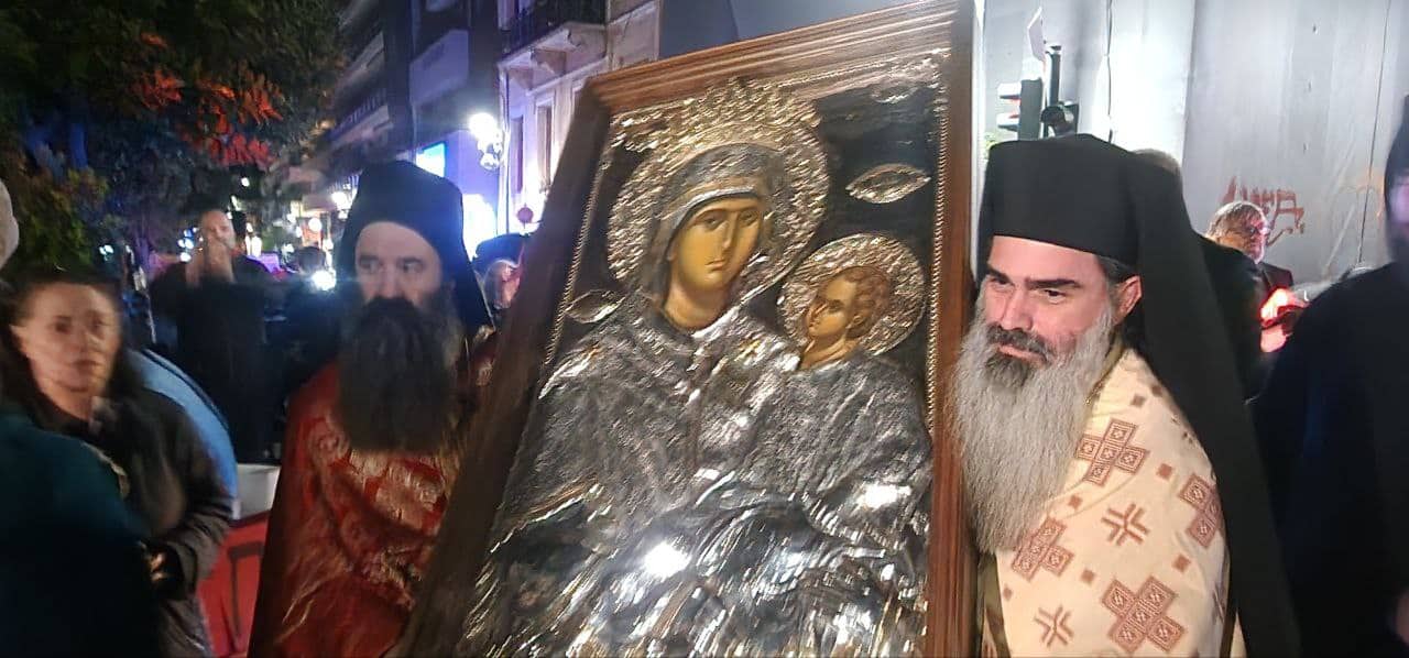 Στην Πάτρα η εικόνα της Παναγίας Εσφαγμένης (ΦΩΤΟ)