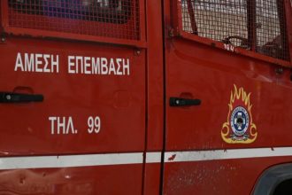 Πάτρα: Φωτιά στις εγκαταστάσεις Λαδόπουλου