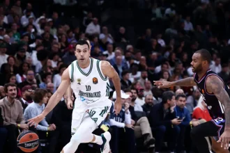 Ο Κώστας Σλούκας έγινε ο πρώτος παίκτης της Euroleague που ξεπερνάει τα 10.000 λεπτά