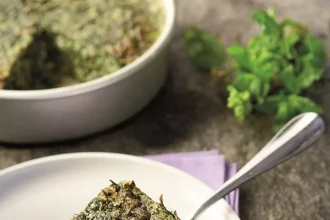 Μυρωδάτη σπανακόπιτα χωρίς φύλλο