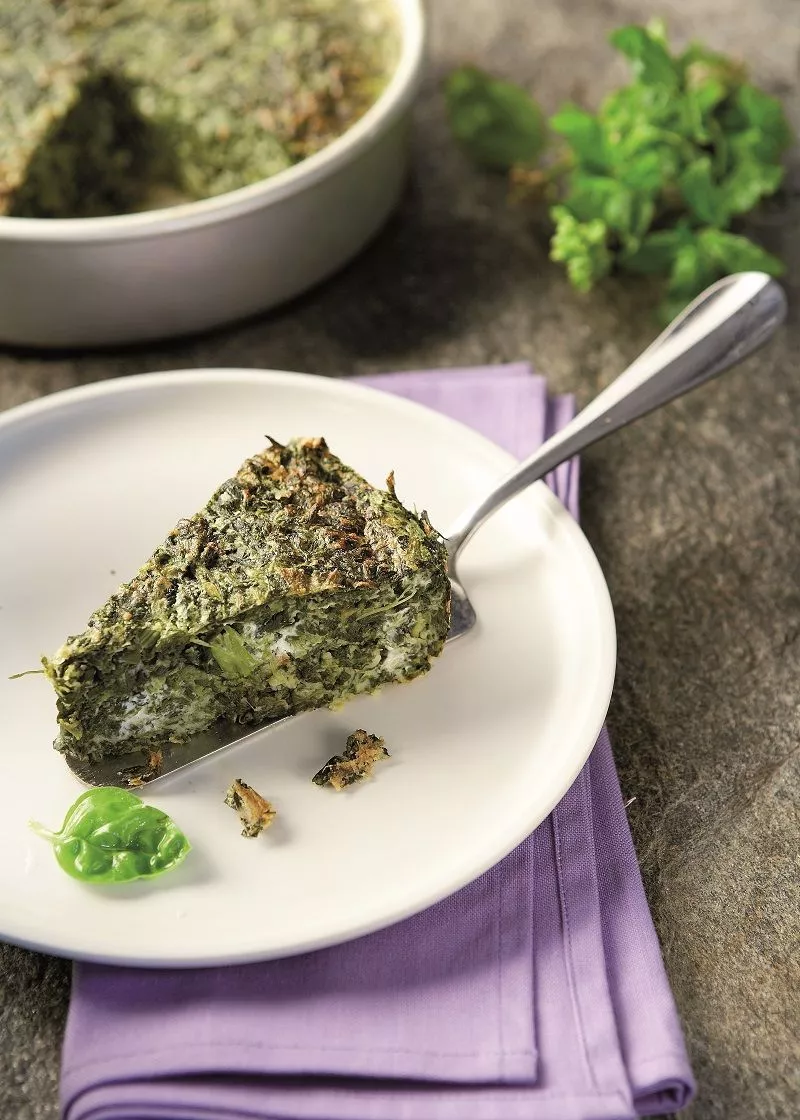Μυρωδάτη σπανακόπιτα χωρίς φύλλο