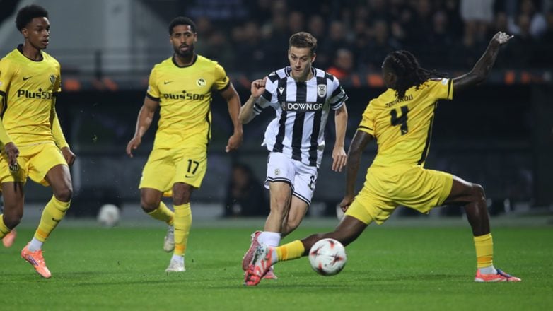 Europa League: Καταιγιστικός στο β’ ημίχρονο ο ΠΑΟΚ, συνέτριψε με 4-0 τη Γιουνγκ Μπόις των 10 παικτών