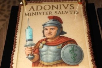 Άδωνις Γεωργιάδης: Η τούρτα γενεθλίων με έμπνευση από την… αρχαία Ρώμη