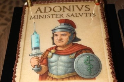 Άδωνις Γεωργιάδης: Η τούρτα γενεθλίων με έμπνευση από την… αρχαία Ρώμη