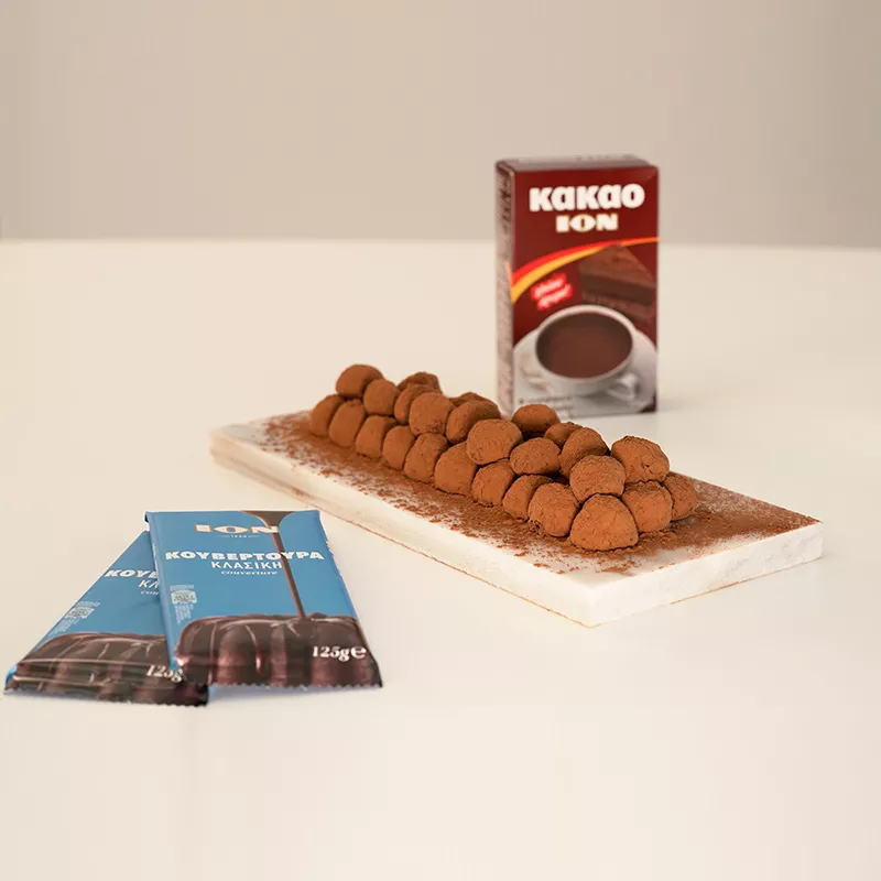 Τρουφάκια σοκολάτας