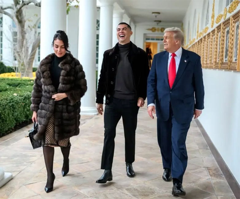 Ο Ντ. Τραμπ ξενάγησε τον Κριστιάνο Ρονάλντο στον Λευκό Οίκο - Αντιδράσεις από τους οπαδούς του πορτογάλου άσου