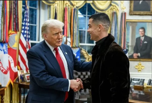 Ο Ντ. Τραμπ ξενάγησε τον Κριστιάνο Ρονάλντο στον Λευκό Οίκο - Αντιδράσεις από τους οπαδούς του πορτογάλου άσου