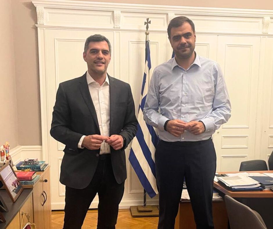 Συνάντηση του Ανδρέα Τσώκου με τον Παύλο Μαρινάκη