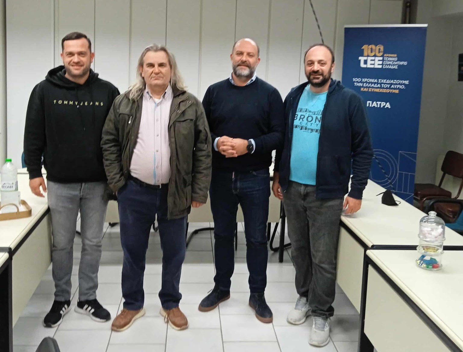 Σύλλογος Εκπαιδευτικών Πάτρας: Συνάντηση με τον Πρόεδρο του ΤΕΕ Δυτικής Ελλάδας