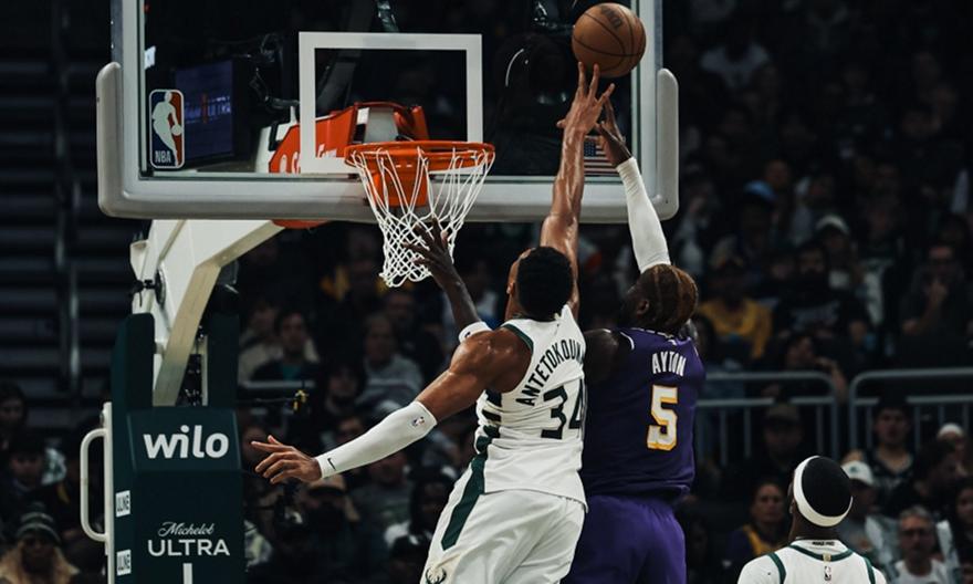 Εύκολη νίκη των Λέικερς του σούπερ Ντόντσιτς στο Μιλγουόκι - Πάλευε μόνος του ο Αντετοκούνμπο