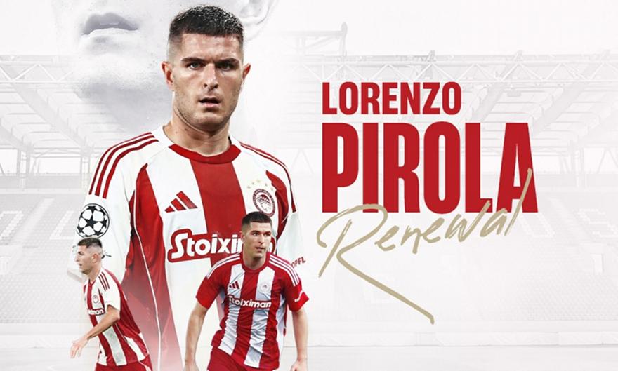 Επίσημο: «Έδεσε» Πιρόλα μέχρι το 2028 ο Ολυμπιακός!