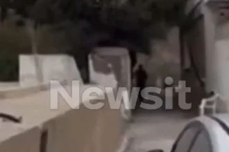 Μακελειό στα Βορίζια: Βίντεο ντοκουμέντο τη στιγμή που ο γαμπρός του Φανούρη Καργάκη πυροβολεί με καλάσνικοφ