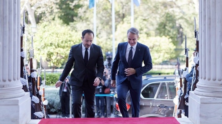 Μητσοτάκης – Χριστοδουλίδης: Επικαιροποιούνται οι παράμετροι του καλωδίου διασύνδεσης